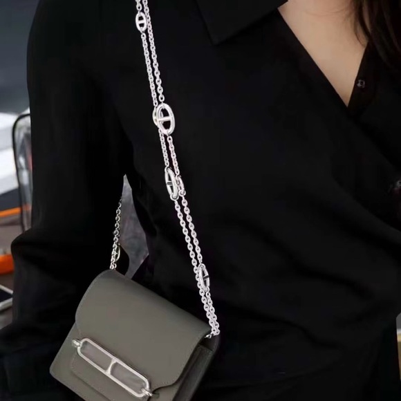 Brand new farandole 120 silver hermes necklace. - Picture 2 of 5